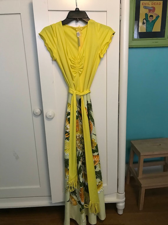 Vintage Alfred Shaheen Dress/ 1960’s Dress