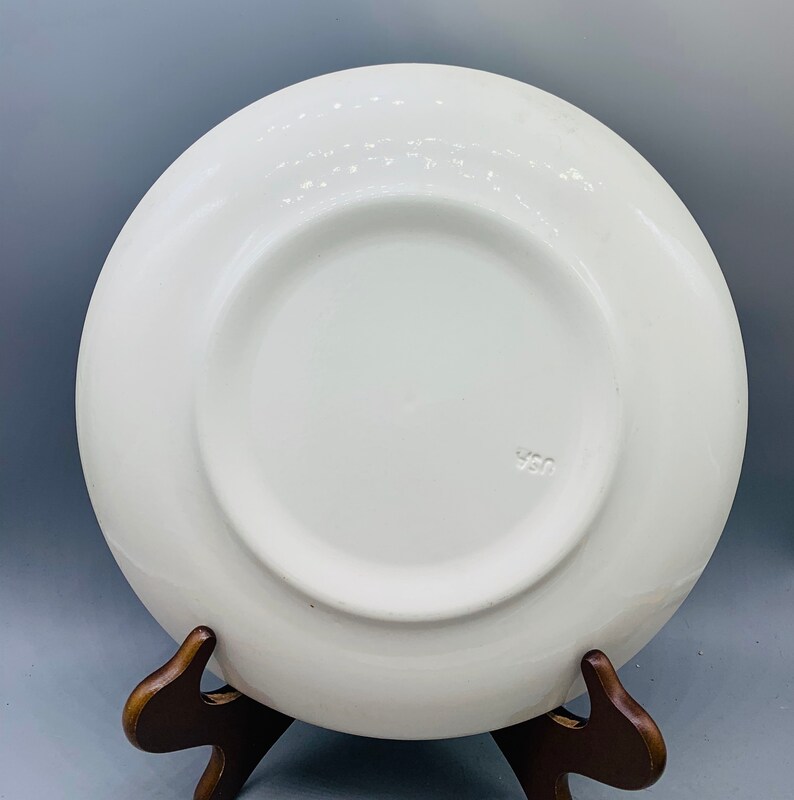 Mismatched Set of 5 Vintage Chop Plates/ Extra Large Dinner Etsy