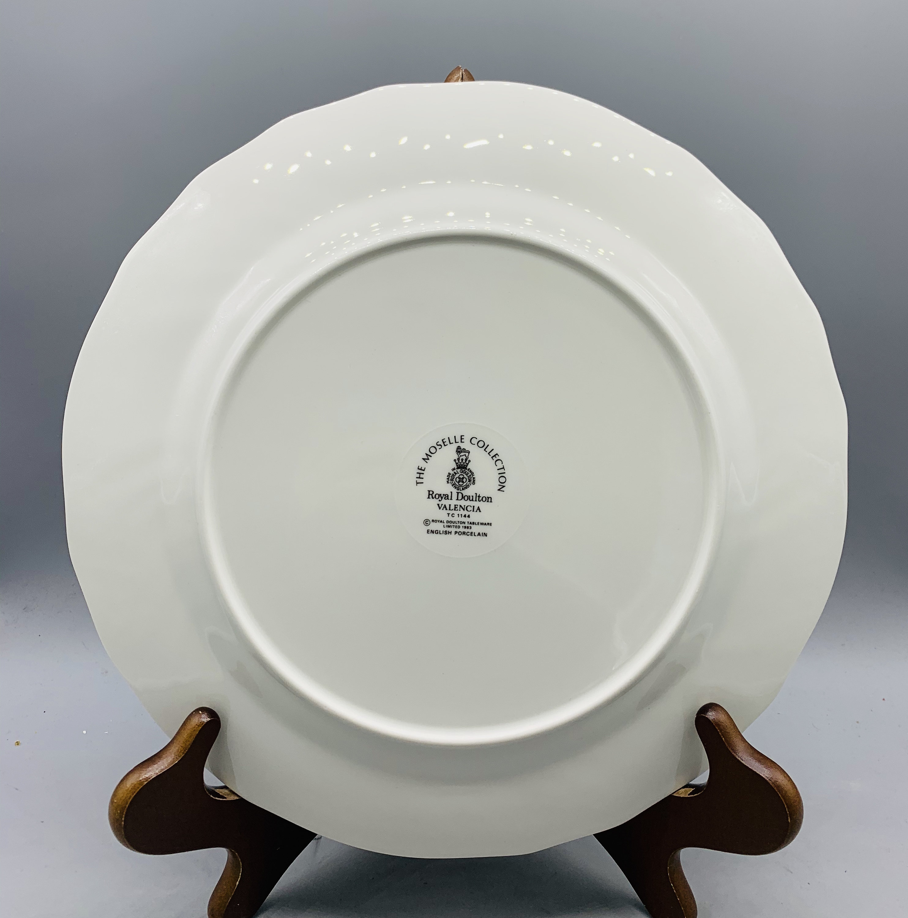 Royal Doulton Valencia Dinner Plates and Salad Plates Sold Etsy