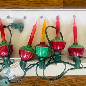 Vintage Christmas Tree Bubble Lights/ Holiday Home Decor