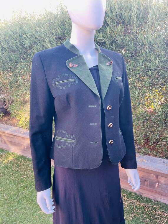 Vintage Western Wear Wool Blazer - image 7