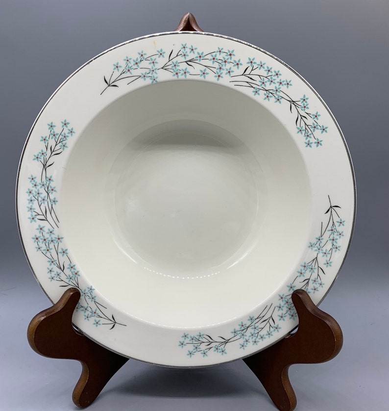 Sears\u2019 Harmony House Dinnerware Pieces In Crestwood Design 1960\u2019s Floral Serving Bowl