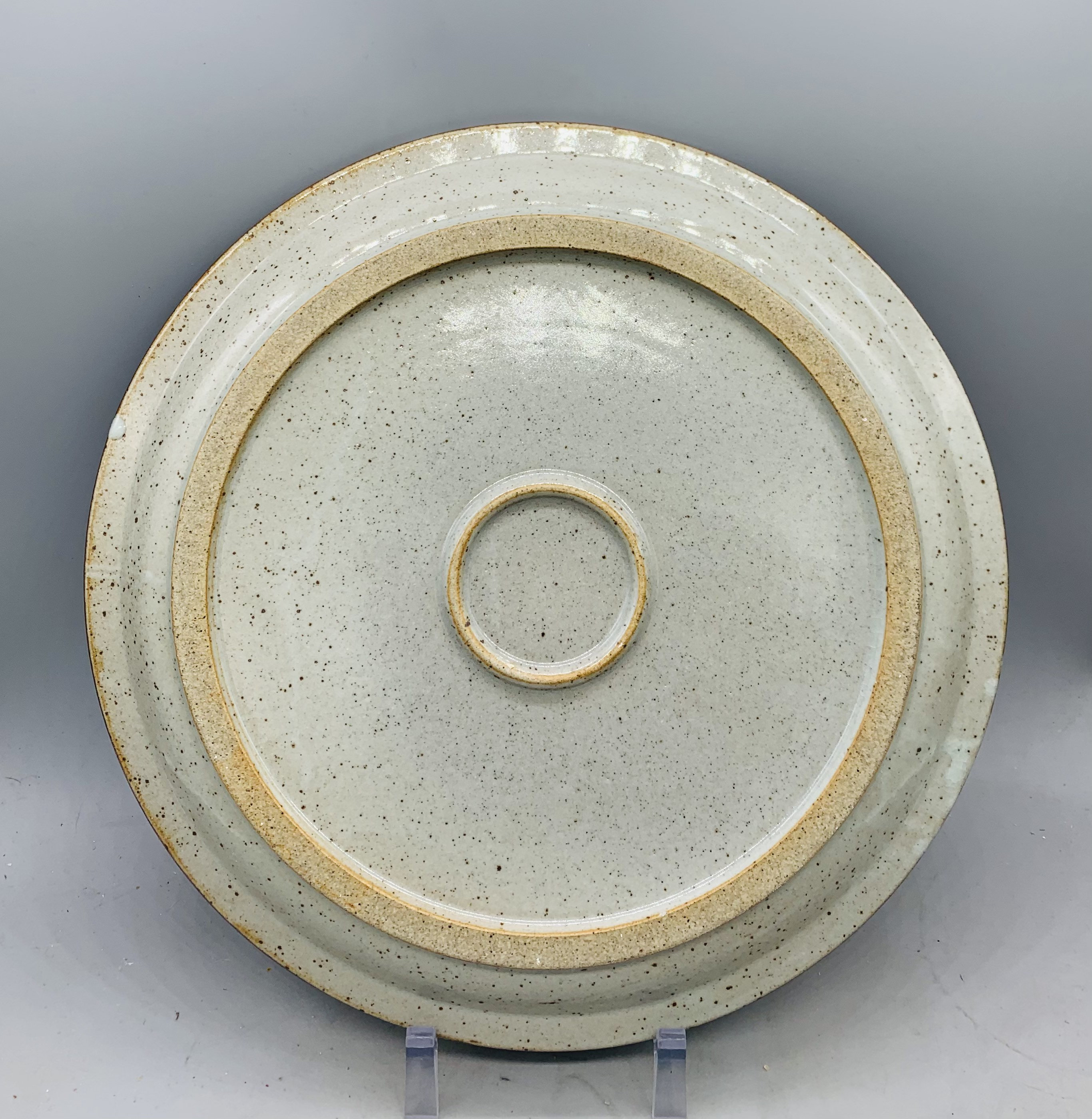 Otagiri Stoneware Sierra Chop Plate, Salad Plates and