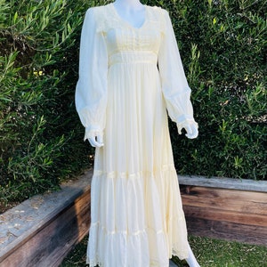 Vintage Gunne Sax Jessica Renaissance Revival Prairie Dress