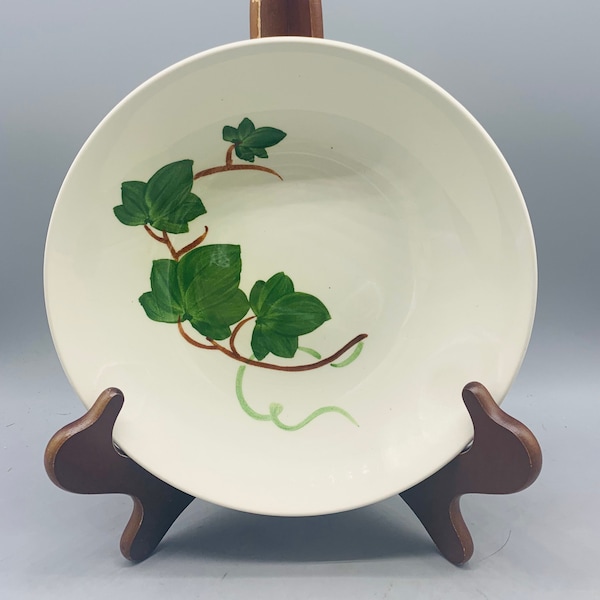 Vintage Joni China Hand Painted Ivy Serving Bowl