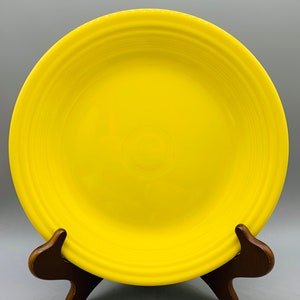 Fiesta Sunflower Dinner Plates, Salad Plates, Saucers, Cups, Fruit Bowls and Mugs From Homer Laughlin Sold Individually