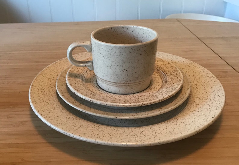 Homer Laughlin\u2019s Country Sage Dinnerware With Matching Wheat and Strawberry Motif Pieces