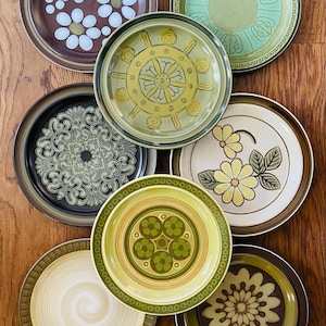 Choose Your Own Plate Mix and Match Stoneware Salad Plates- Sold Individually