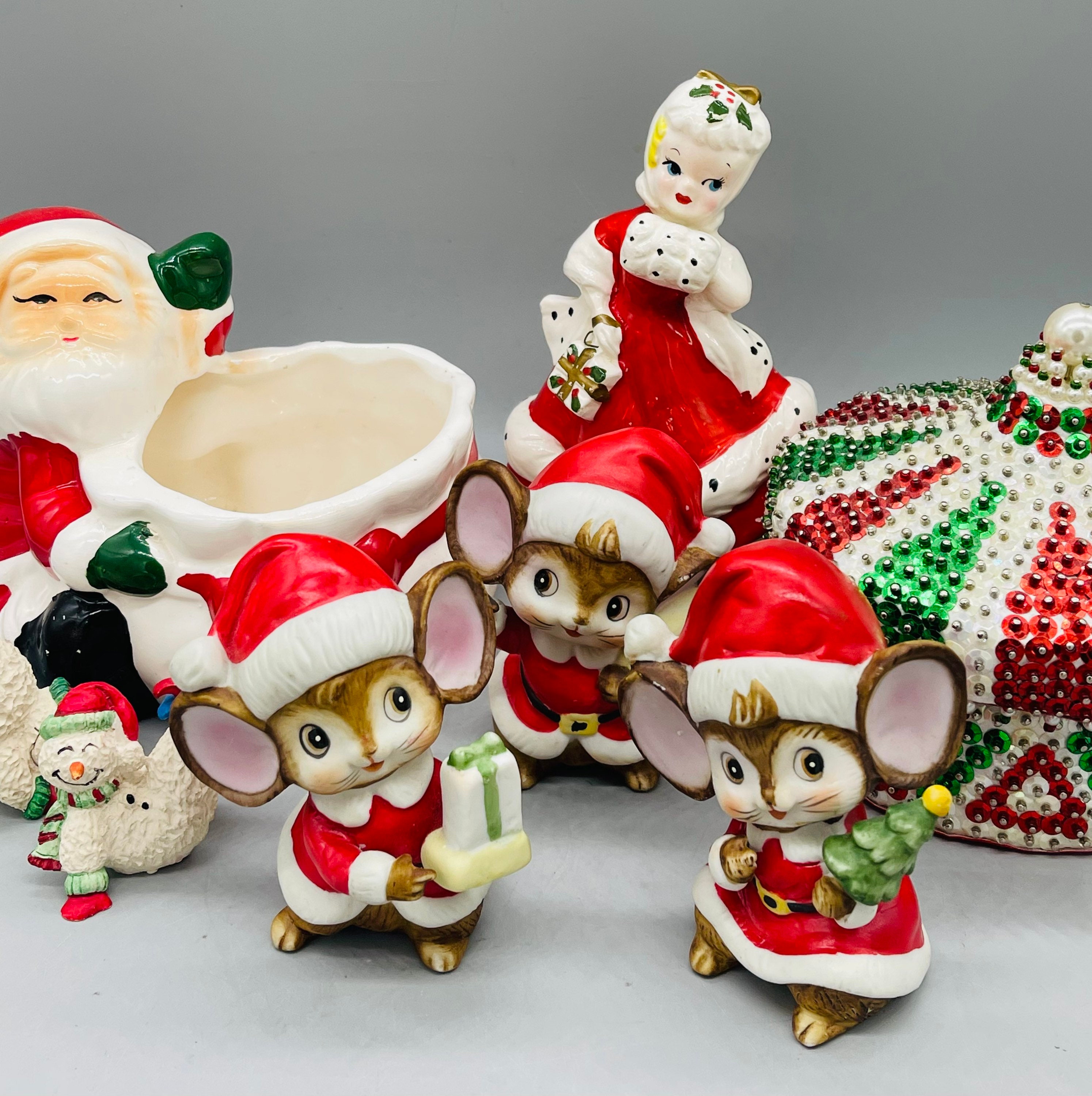 1950s Christmas Decorations photo