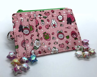 Strawberry Pals PU Leather ID Wallet