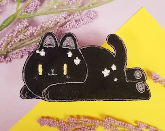 Furry Void Cat Iron-on Patch