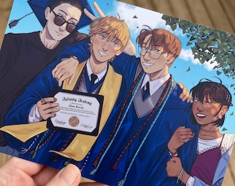 gangsey graduation print