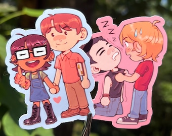 trc pynch / bluesey stickers