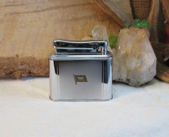 Ibelo Monopol Table Lighter West Germany Mid Century Mad Etsy