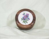 Trinket box,Wood turning,cross stitch,woodwork,Box,storage