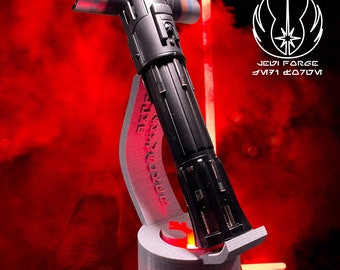 3DプリントLEDライトセーバースタンド：Savi's Workshop ヒルトディスプレイ