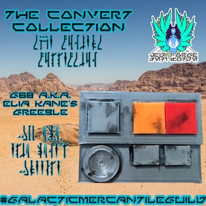 Jedi Forge: Inspired by the Madalorian Chapter 19 The Convert Collection - G68 aka Elia Kane&#39;s Greeble, Starcruiser, Halcyon