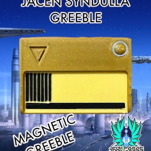 Jacen Syndulla Comlink Greeble: 3D Printed Prop Replica Cosplay Accessory