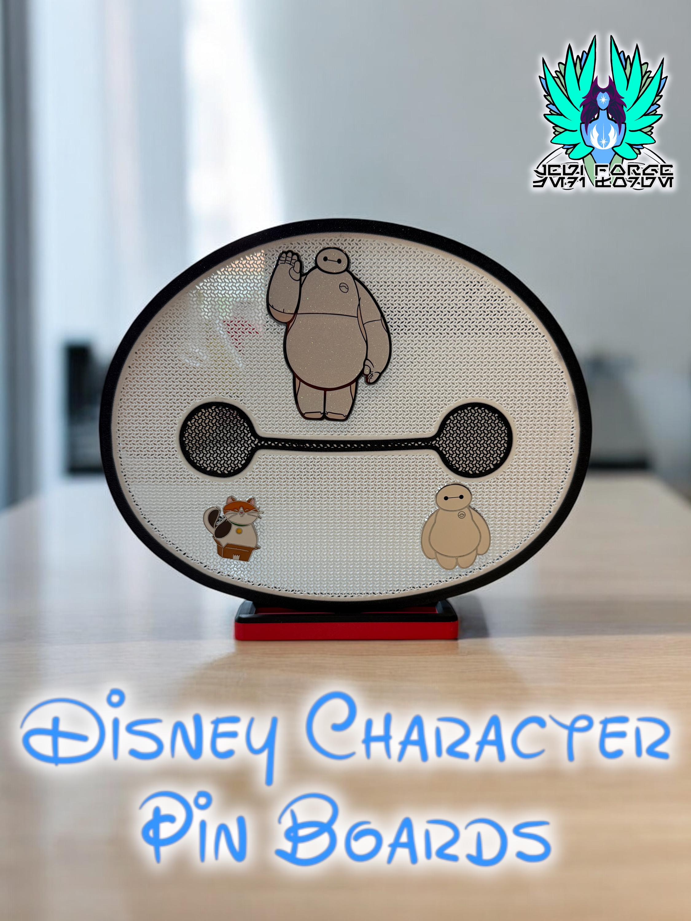 Disney Character Pin Display Boards – 3D Printed Figment — Cheshire Cat ...