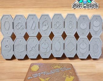 Kessel Sabacc Shift Tokens: Star Wars Outlaws Inspired, Set of 16