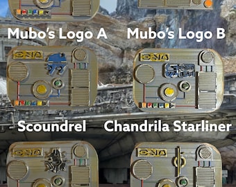 Star Wars Greebles: Batuu Inspired Weathered Magnetic Accessories