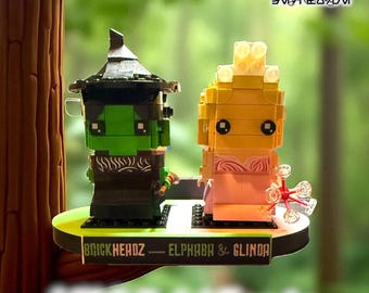 Soporte de pared flotante personalizado LEGO BrickHeadz / Regalo LEGO para coleccionistas