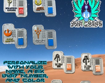 Jedi Forge Emblem Collection: Painted Greebles, Customizable