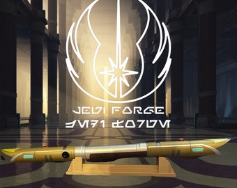 Inspiriert von Dok Ondar Deluxe Jedi Tempel Wache Lichtschwert Ständer