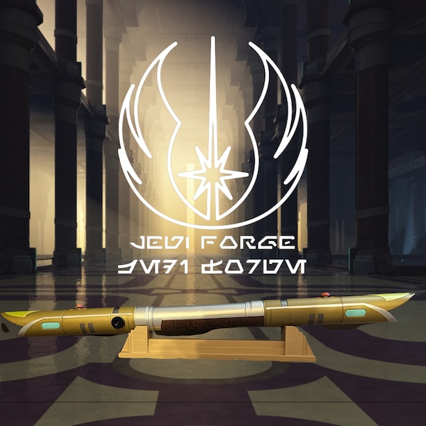 Jedi Forge: Inspired Dok Ondar Deluxe Jedi Temple Guard Lightsaber Stand
