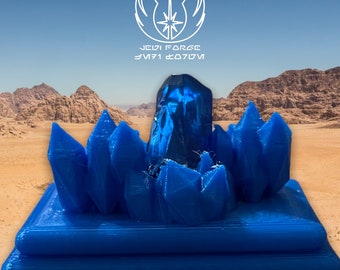 Jedi Forge: Kyber Crystal Stand Add-on for Lightsaber Stand with Disc Logo