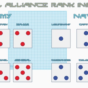 Rebel Alliance Rank Insignias from the Ahsoka Series