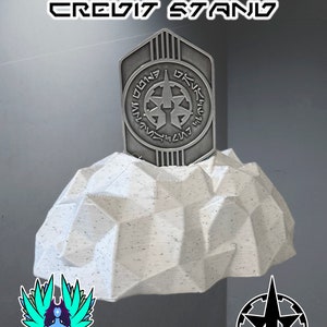 Galactic Mercantile Guild Credit Display Stand