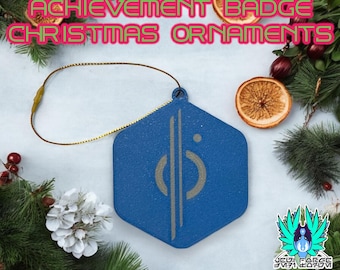 Star Wars Halcyon Datapad Badge Christmas Ornament: 3D Printed Holiday Decor