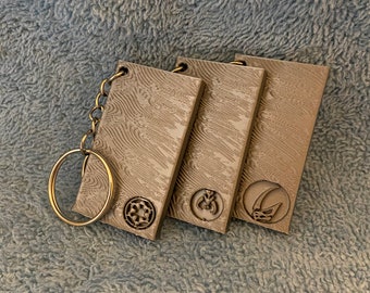 Mandalorian resin item Star Wars inspired keyring Beskar ingot keychain/ring Mandalorian resin item Star Wars inspired keyring Beskar ingot keychain/ring