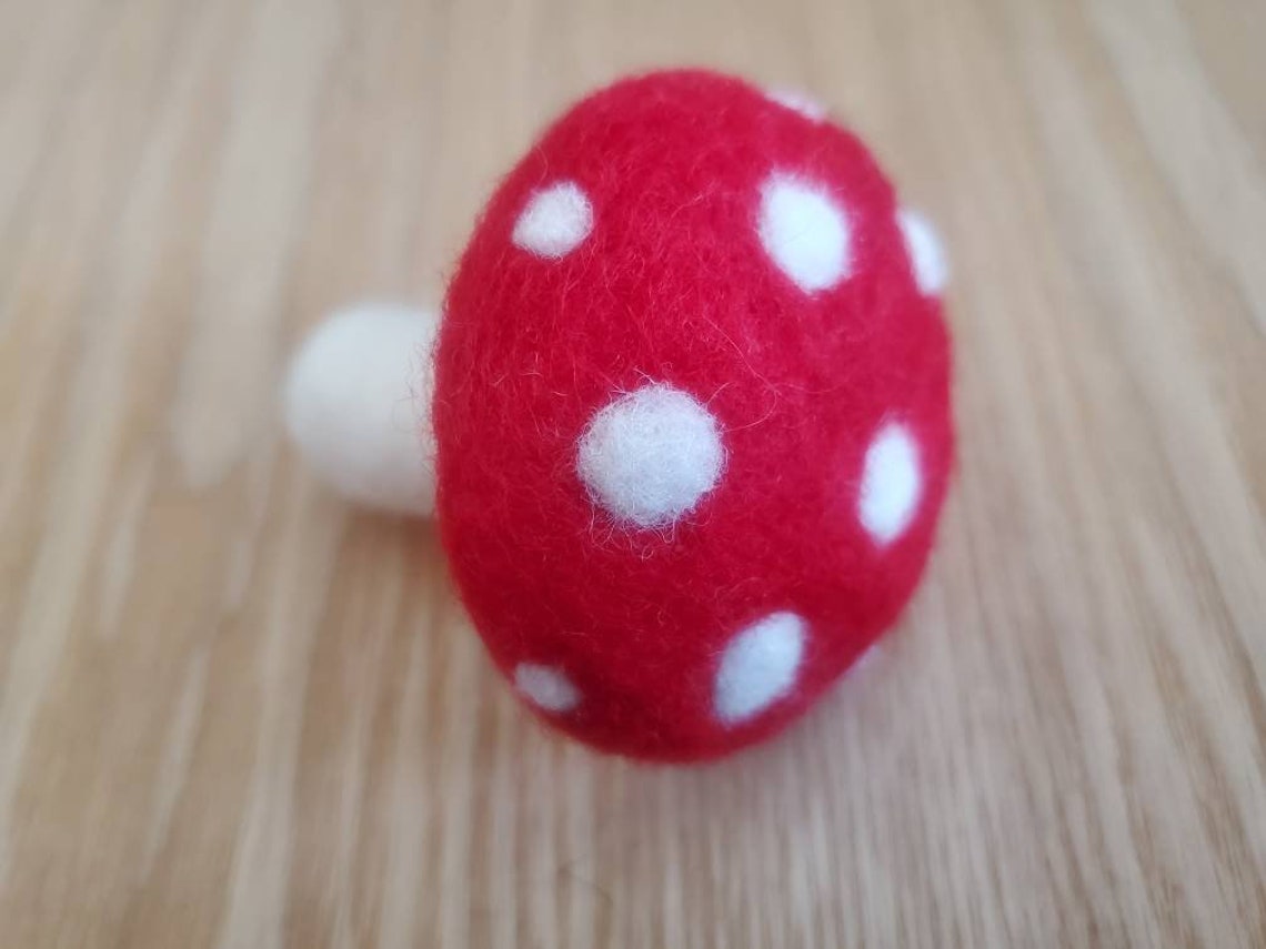 Amanita Muscaria Mushroom Catnip Cat Toy Etsy