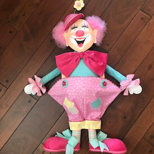 Chuckles the clown wreath attachment