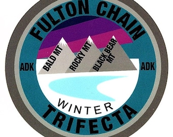 Fulton Chain Trifecta Sticker Winter Edition