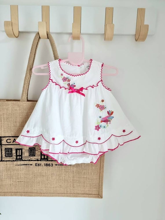 Vestido de verano para bebés 0-3 meses. Vestido de bebé. Ropa - Etsy España Vestido de verano para bebés 0-3 meses. Vestido de bebé. Ropa - Etsy España