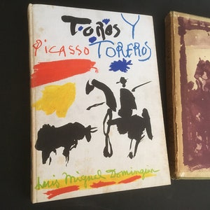 Pablo Picasso 'Toros Y Toreros' / 'Bulls and Bullfighters' Rare 1st Edition in French 1961 in Rare Original Slipcase image 1