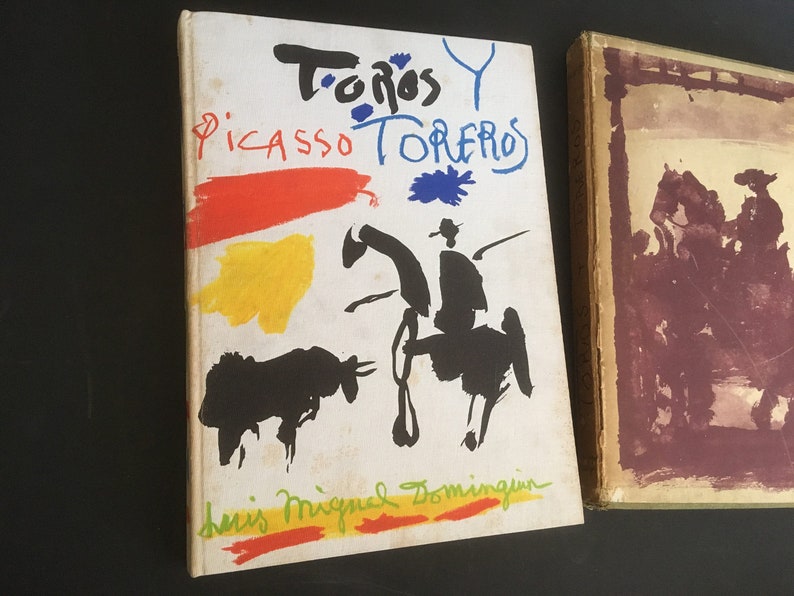 Pablo Picasso 'Toros Y Toreros' / 'Bulls and Bullfighters' Rare 1st Edition in French 1961 in Rare Original Slipcase image 1
