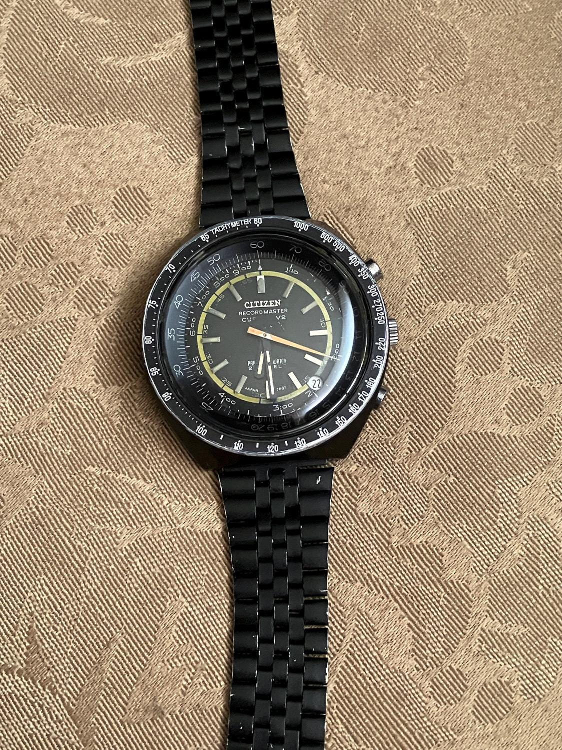 希少なシチズン レコードマスター カスタム V2 4-570057 TA パラ