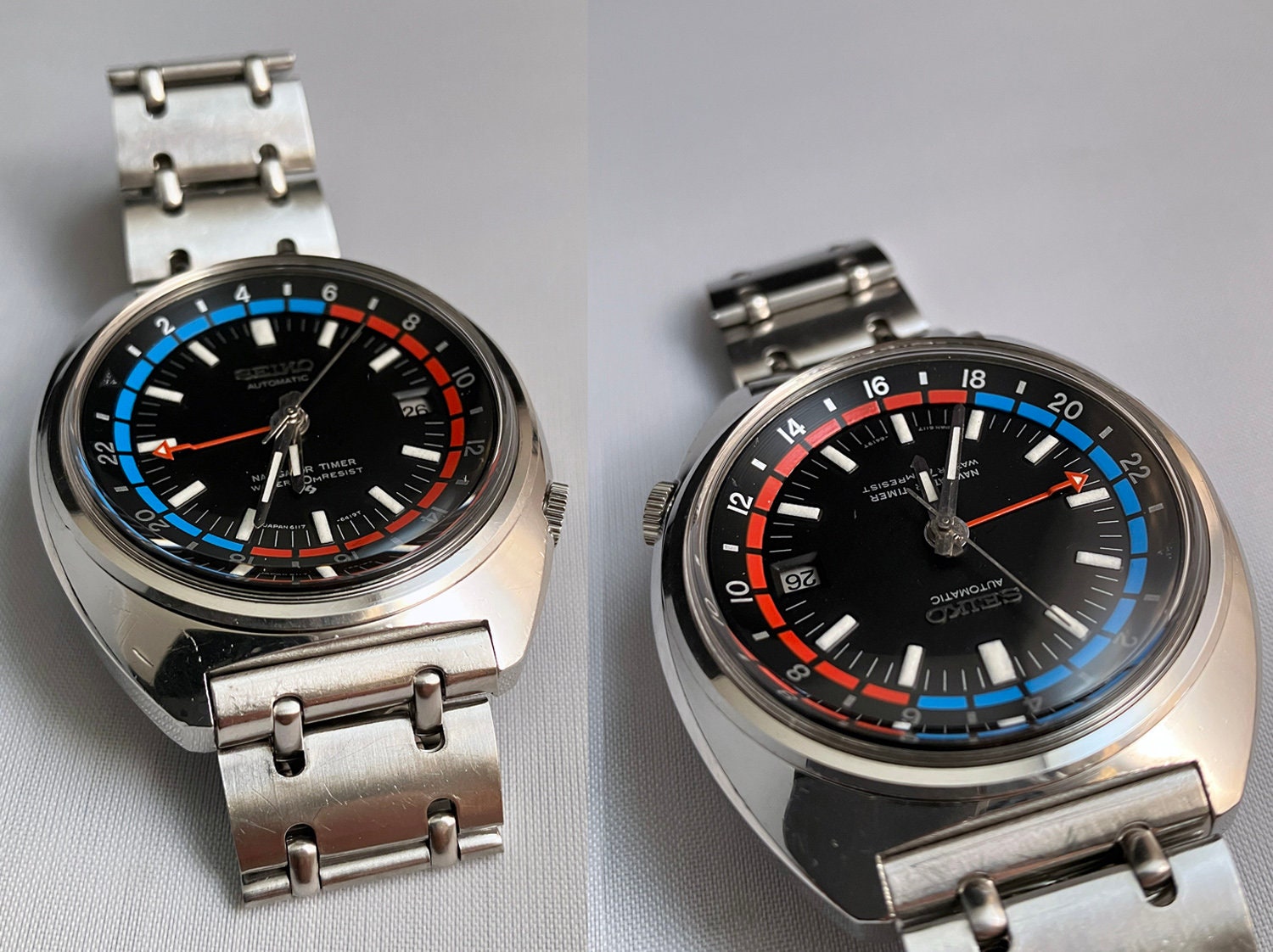 Seiko navigator timer gmt deals