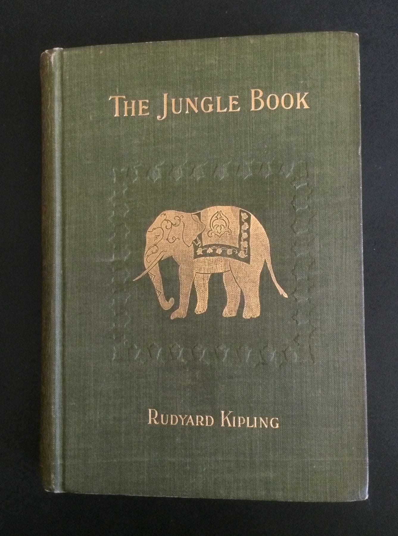 The Jungle Book Rudyard Kipling 1st Edition 1st Printing Etsy