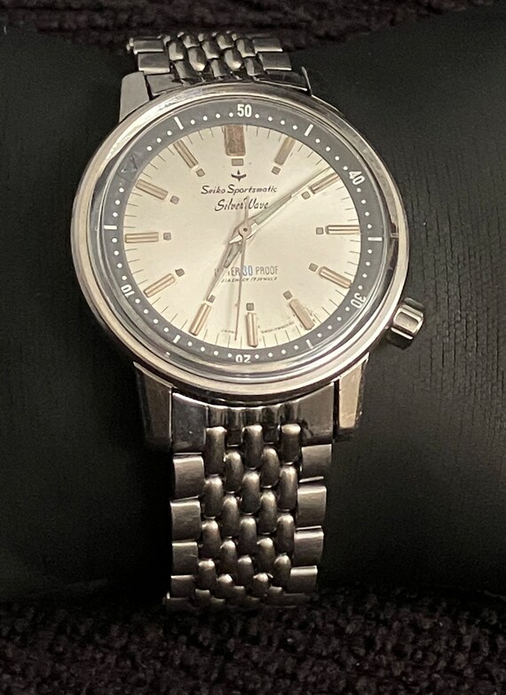 Seiko sportsmatic shop silverwave