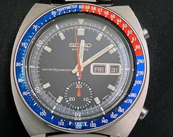 Original Seiko 6139-6005 'WATER 70m RESIST' 1972/2 - working well
