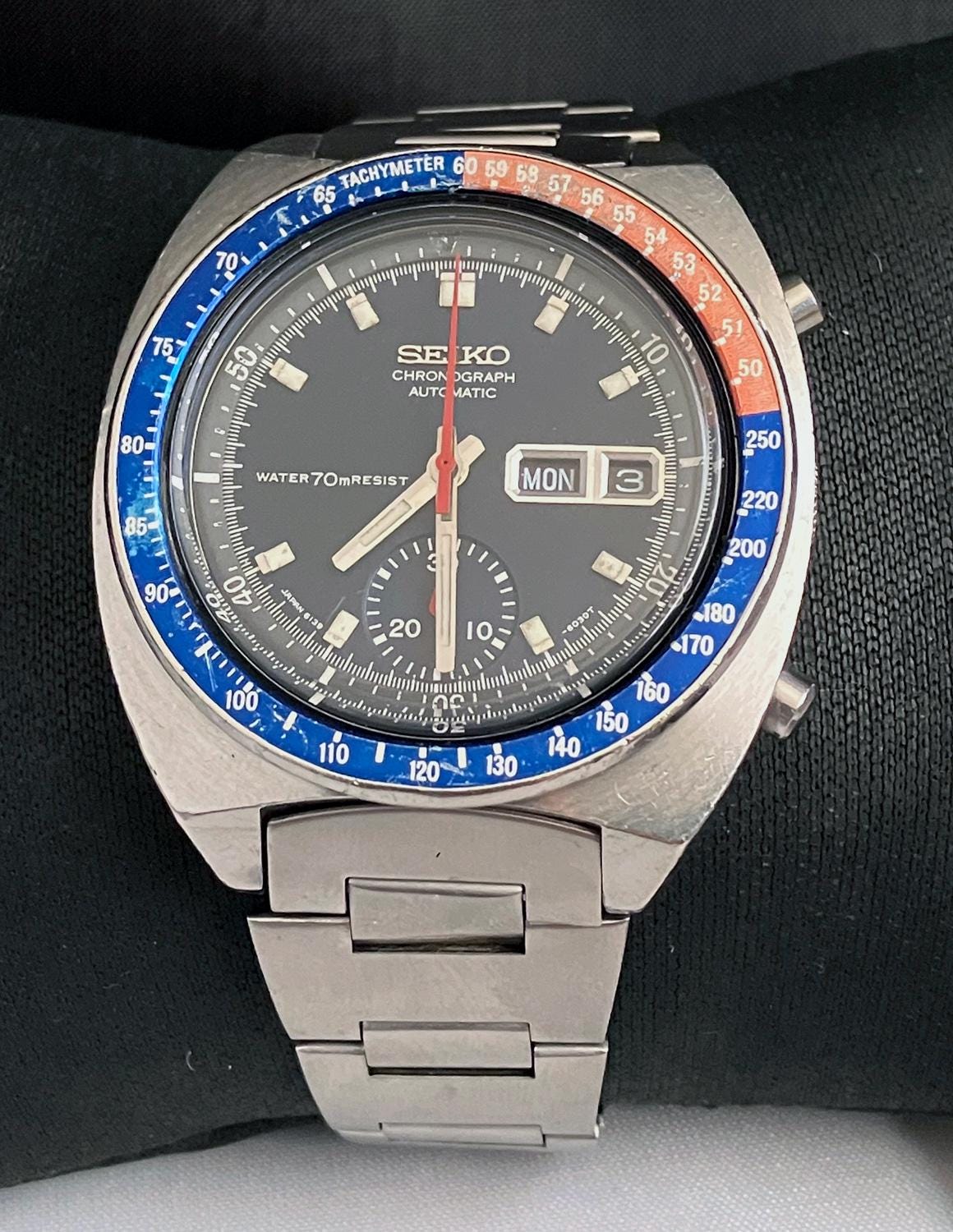 Original Seiko 6139-6002 'WATER 70m RESIST' 1971/5 - Working