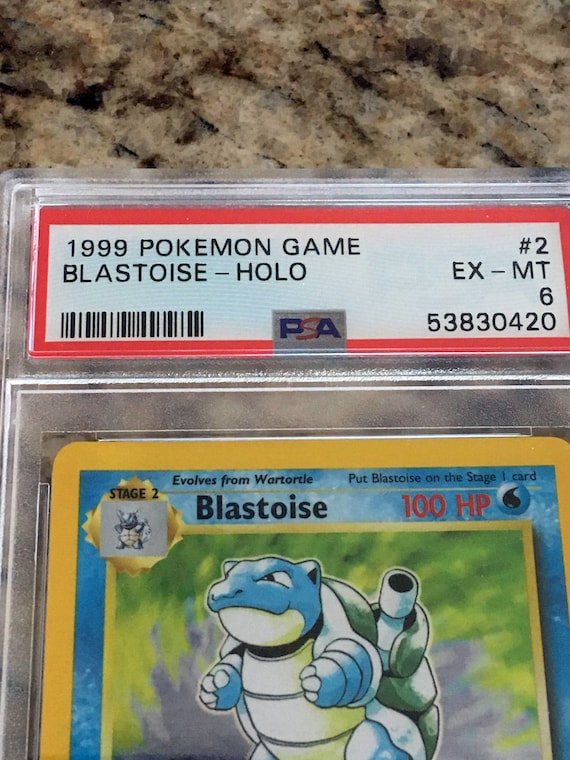 Charizard Blastoise Venusaur PSA 6/6/7 WOTC 1999 Pokemon