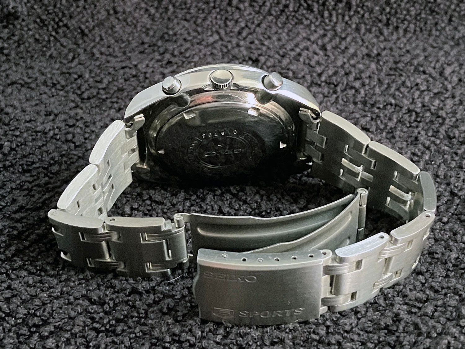 Original Seiko 6139-6030 Speed Timer 5 Sports Water70mproof