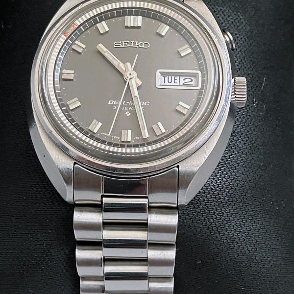 1968 Seiko Bell-Matic 4006-7000 27 Jewel TAD Automatic Alarm - Nice