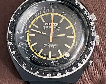 Rare Citizen Record Master Custom V2 4-570057 TA Parawater Diver, cuerda manual